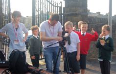 Fabulous weather for filming